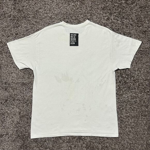 UCSD Shirt Geisel Library UFO Tee Science Nonfiction I Believe Cotton M/L White - Picture 7 of 11